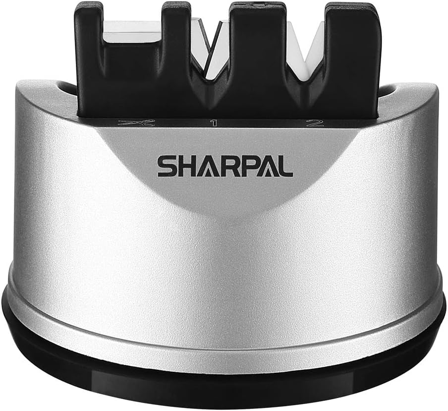 Afilador Cuchillos Para Chef Cocina Con Tijeras Herramienta Afilado Fácil Usar